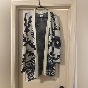 Lucky Brand Cardigan, worn once. Size medium.